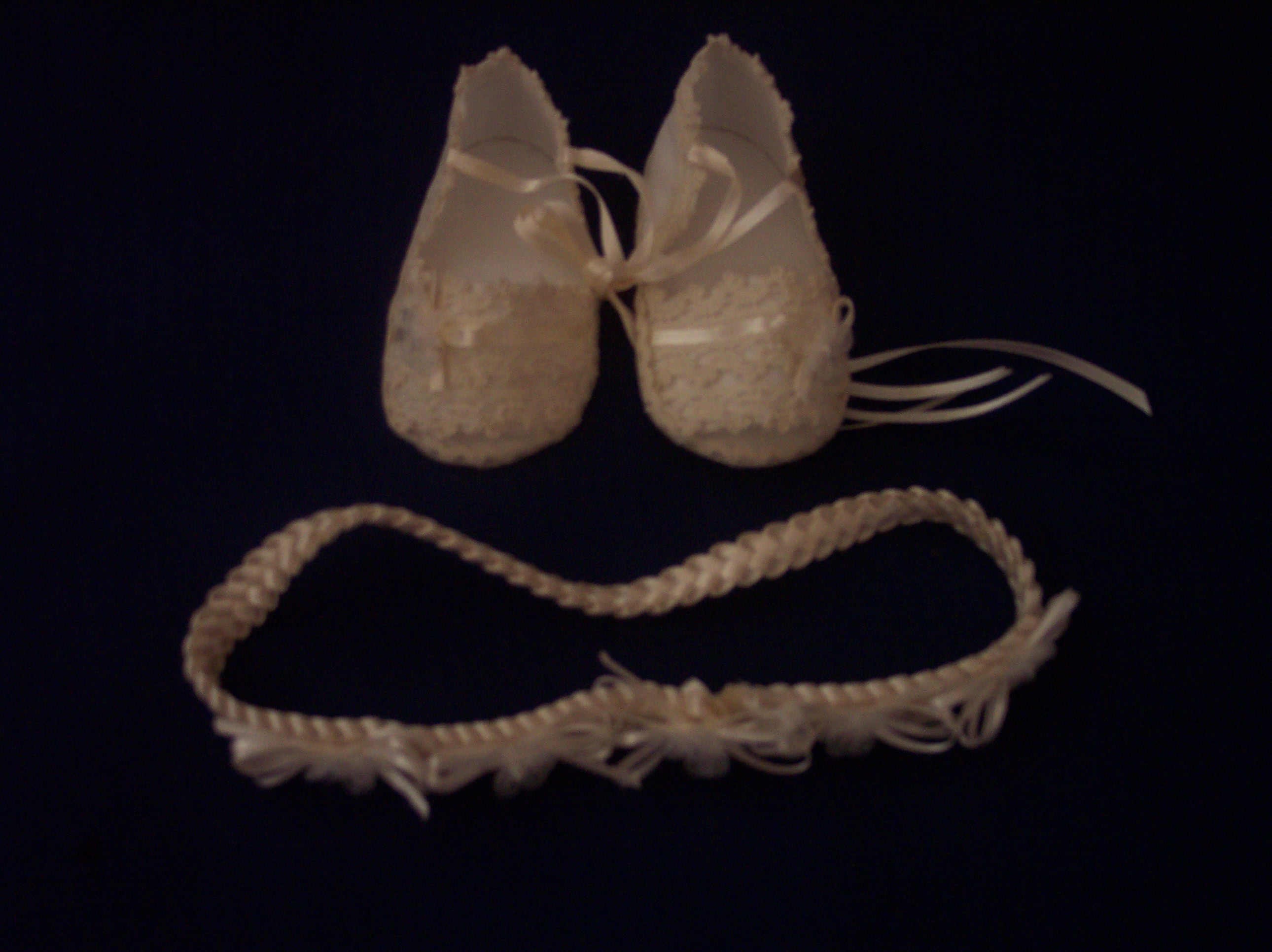 Sandals and headband